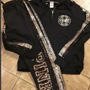 Pink sequin sweats very rare
